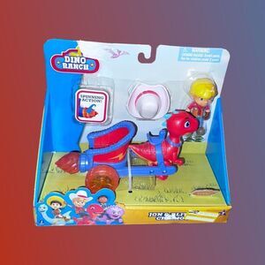 NIP Dino Ranch Jon & Blitz Chariot Vehicle